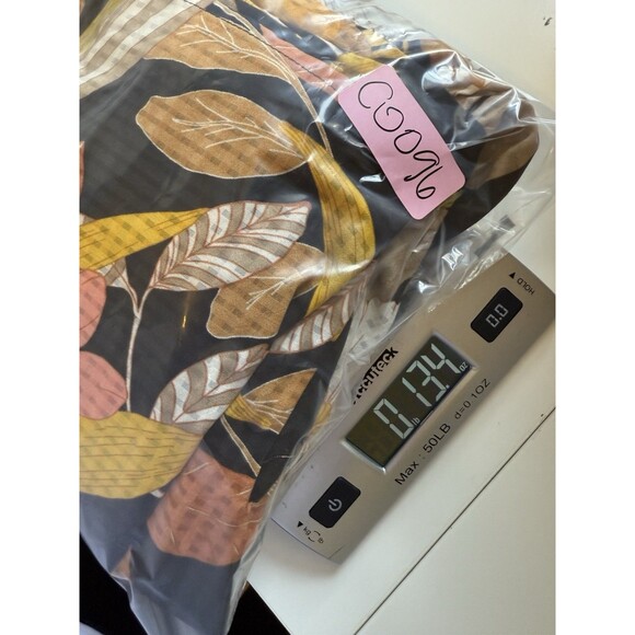 Who What Wear Retro Floral Babydoll Dress Plus Size 1X 3/4 Puff Sleeve Spring - Picture 11 of 11